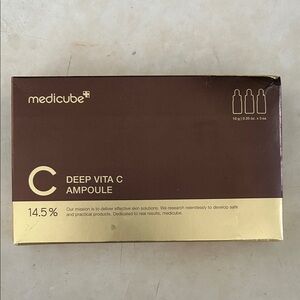 Medicube Deep Vita C Ampoule 3 bottles of new vitamin C serum liquid solution